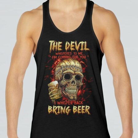 BRING BEER SKULL ALL OVER PRINT - TLTM0501233