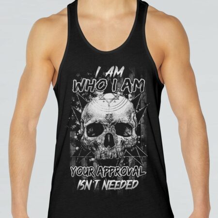I AM WHO I AM SKULL ALL OVER PRINT - YHHN1912221