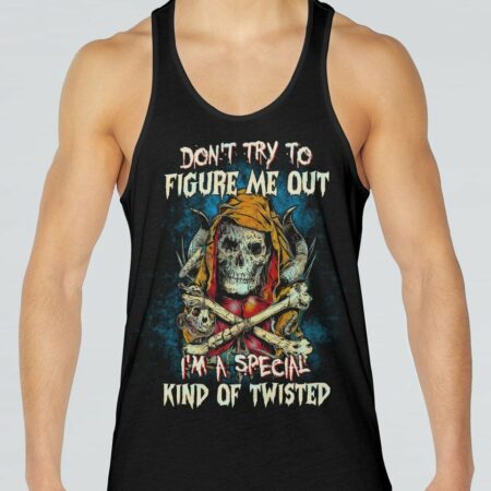 DON'T TRY TO FIGURE ME OUT REAPER BONES ALL OVER PRINT - TLTW0812221