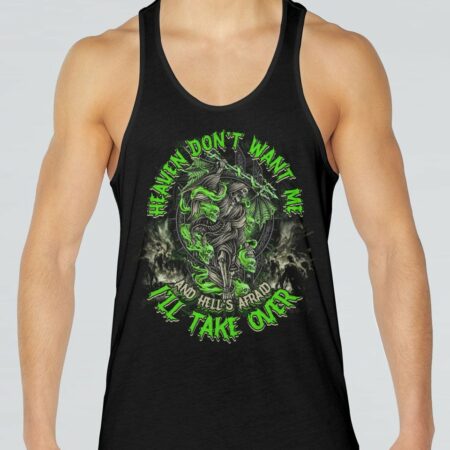 HEAVEN DON'T WANT ME ALL OVER PRINT - TLTM2311223