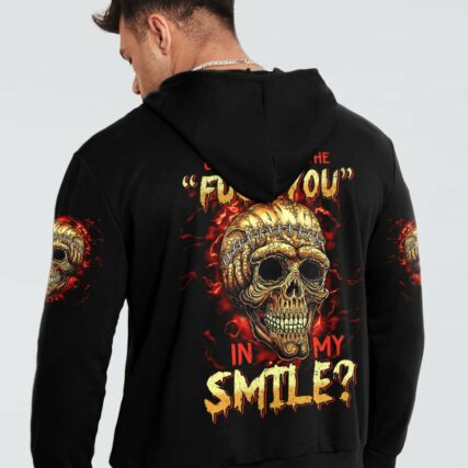 CAN YOU SEE THE F YOU SKULL ALL OVER PRINT - TLTM0501232