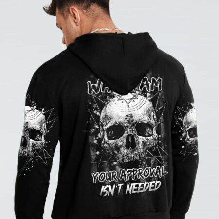 I AM WHO I AM SKULL ALL OVER PRINT - YHHN1912221