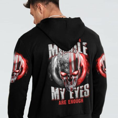 I DON'T NEED A M SKULL METAL SKULL ALL OVER PRINT - TLTM2811222