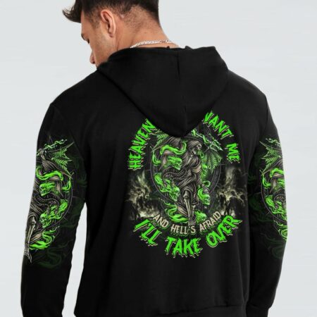 HEAVEN DON'T WANT ME ALL OVER PRINT - TLTM2311223
