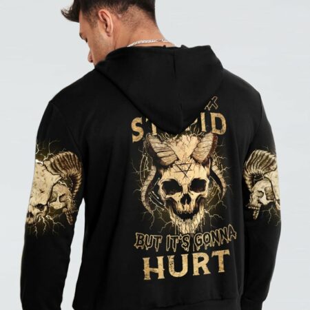 I CAN FIX STUPID BUT IT'S GONNA HURT ALL OVER PRINT - YHHN1511221