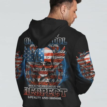 I BELIEVE IN RESPECT SKULL WINGS ALL OVER PRINT - TLNO0712221