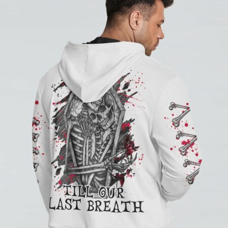 FROM OUR FIRST KISS SKELETON COUPLE ALL OVER PRINT - TLNO2812222