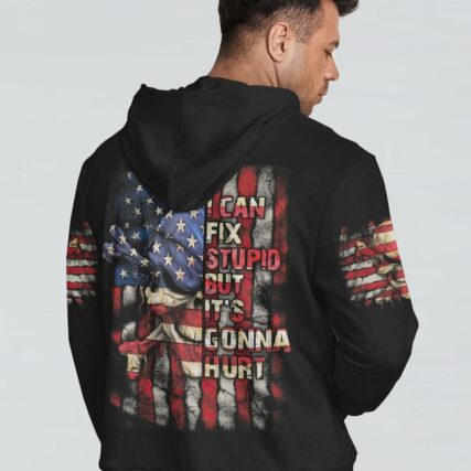 I CAN FIX STUPID HALF SKULL BONES ALL OVER PRINT - TLNZ2311221