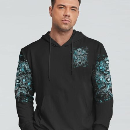 DON'T TRY TO FIGURE ME OUT SKULL ALL OVER PRINT - TLTM2312223