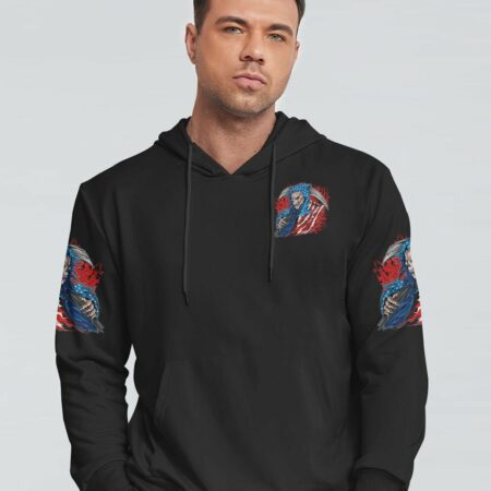 I JUST DON'T LIKE PEOPLE SKULL REAPER ALL OVER PRINT - TLTM2911224