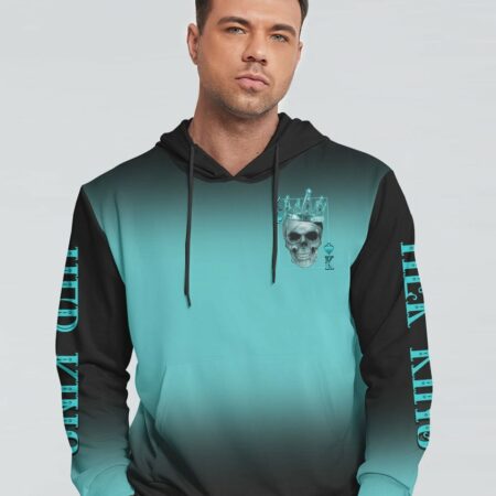 KING QUEEN COUPLE SKULL ALL OVER PRINT - TLTY2812221
