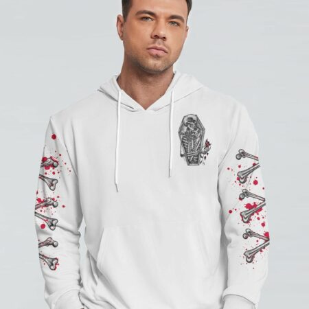 FROM OUR FIRST KISS SKELETON COUPLE ALL OVER PRINT - TLNO2812222