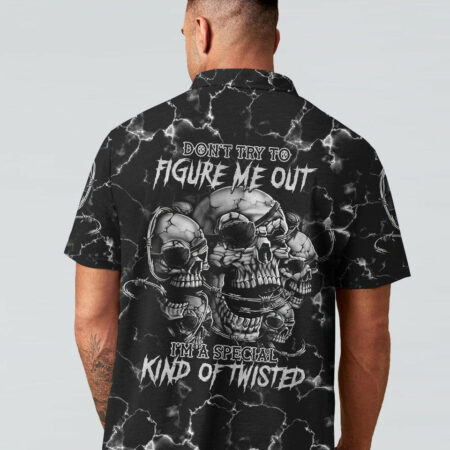 DON'T TRY TO FIGURE ME OUT MAD SKULL ALL OVER PRINT - TLTM1512223