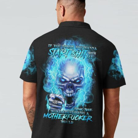 IF YOU THINK YOU WANNA FIRE SKULL ALL OVER PRINT - TLTR1511221