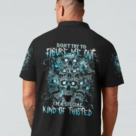 DON'T TRY TO FIGURE ME OUT SKULL ALL OVER PRINT - TLTM2312223