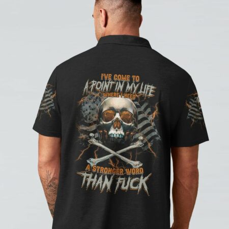 I'VE COME TO A POINT IN MY LIFE FLAG SKULL ALL OVER PRINT - TLTM0512224