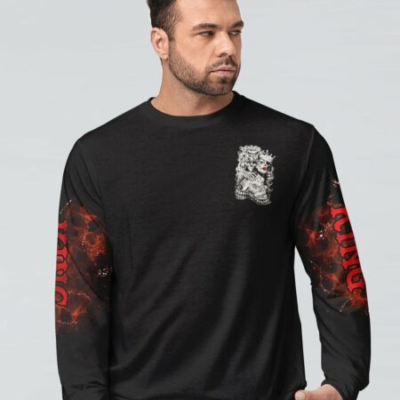FROM OUR FIRST KISS KING QUEEN COUPLE SKULL ALL OVER PRINT - TLNO2612222