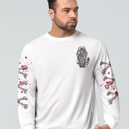 FROM OUR FIRST KISS SKELETON COUPLE ALL OVER PRINT - TLNO2812222