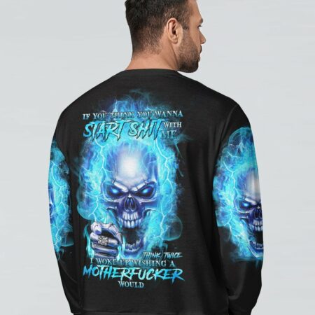 IF YOU THINK YOU WANNA FIRE SKULL ALL OVER PRINT - TLTR1511221