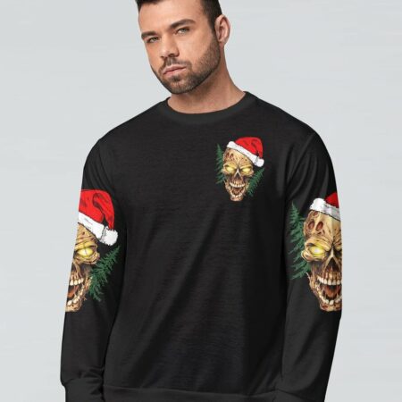 BRING BEER SKULL CHRISTMAS ALL OVER PRINT - TLTW1711221