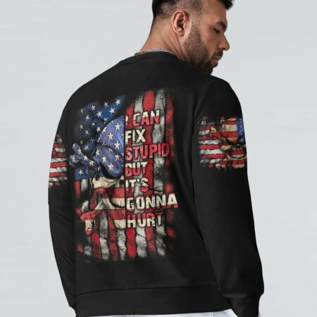 I CAN FIX STUPID HALF SKULL BONES ALL OVER PRINT - TLNZ2311221