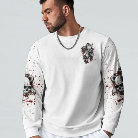 FROM OUR FIRST KISS SKULL COUPLE ALL OVER PRINT - YHLN0501232