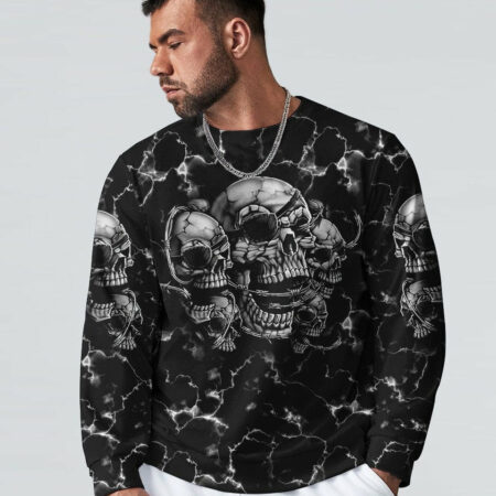 DON'T TRY TO FIGURE ME OUT MAD SKULL ALL OVER PRINT - TLTM1512223