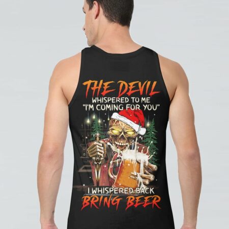 BRING BEER SKULL CHRISTMAS ALL OVER PRINT - TLTW1711221