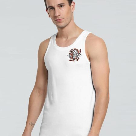 DON'T TRY TO FIGURE ME TORN SKULL ALL OVER PRINT - TLTM1411222