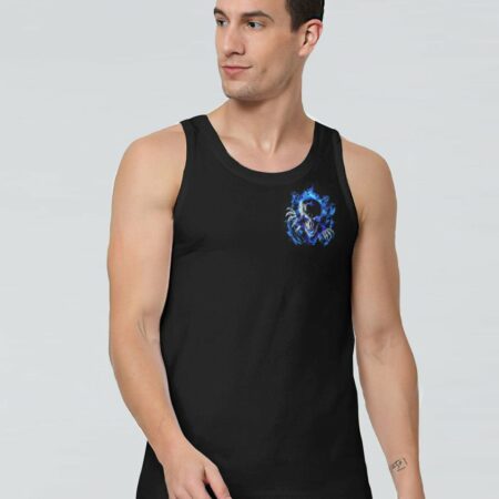 DON'T TRY TO FIGURE ME FIRE TORN SKULL ALL OVER PRINT - TLNZ1711223