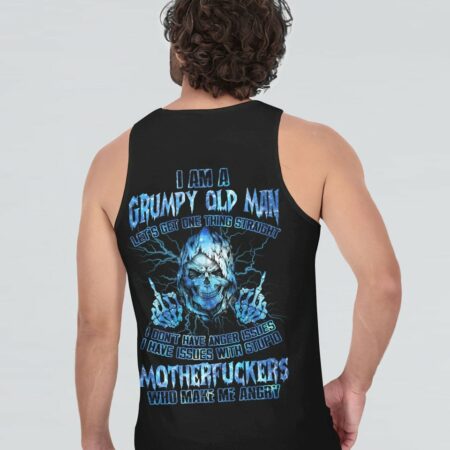 I AM A GRUMPY OLD MAN BLUE REAPER ALL OVER PRINT - TLNZ0401233