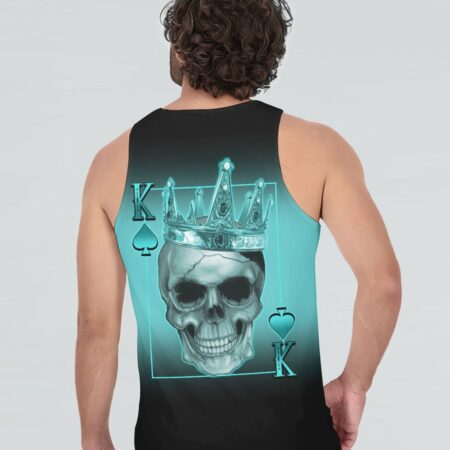 KING QUEEN COUPLE SKULL ALL OVER PRINT - TLTY2812221