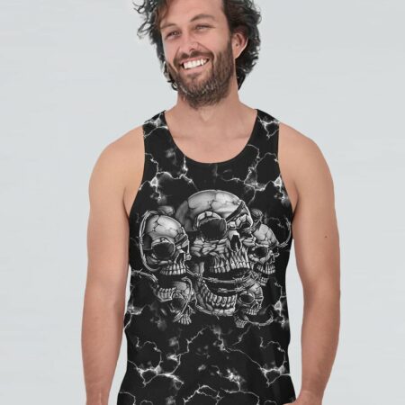 DON'T TRY TO FIGURE ME OUT MAD SKULL ALL OVER PRINT - TLTM1512223