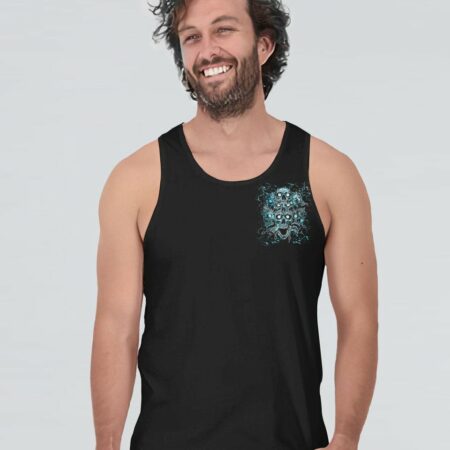 DON'T TRY TO FIGURE ME OUT SKULL ALL OVER PRINT - TLTM2312223