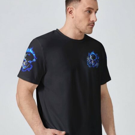 DON'T TRY TO FIGURE ME FIRE TORN SKULL ALL OVER PRINT - TLNZ1711223