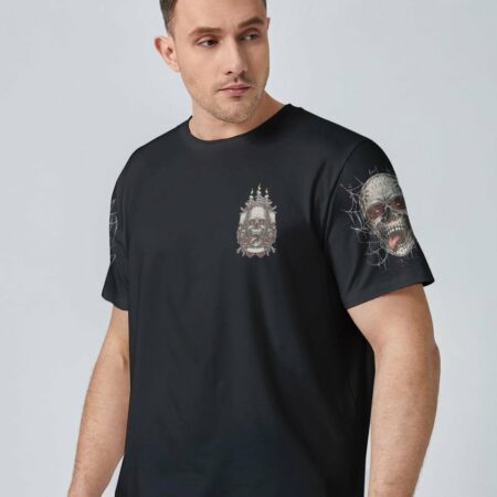 I'M NOT RUDE 3 SKULLS ALL OVER PRINT - TLNZ1011221
