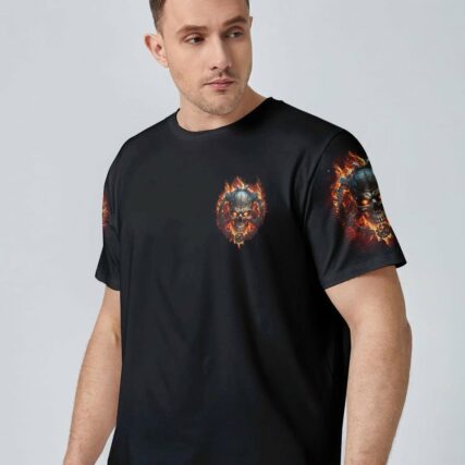 I AM WHO I AM FIRE SKULL CHAIN ALL OVER PRINT - TLTR1002234