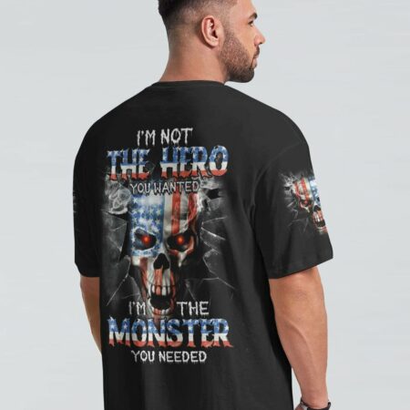 I'M NOT THE HERO SKULL ALL OVER PRINT - TLTM2511222