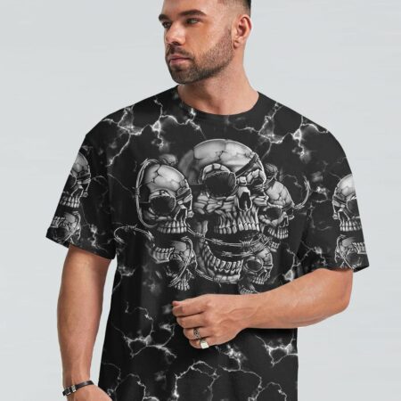 DON'T TRY TO FIGURE ME OUT MAD SKULL ALL OVER PRINT - TLTM1512223