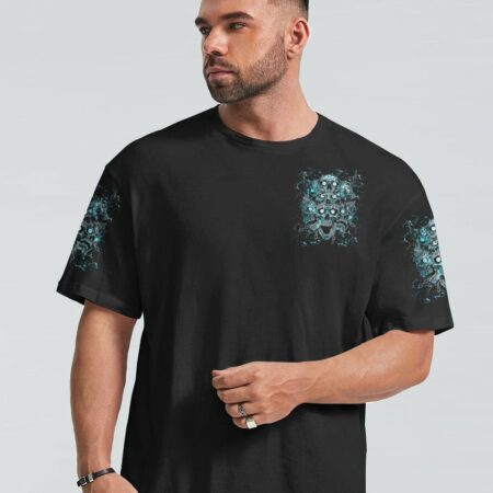 DON'T TRY TO FIGURE ME OUT SKULL ALL OVER PRINT - TLTM2312223