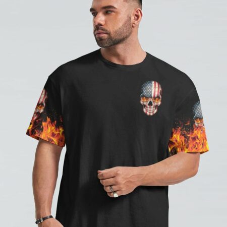 MY GIVE A F AMERICAN SKULL ALL OVER PRINT - TLTY2811223