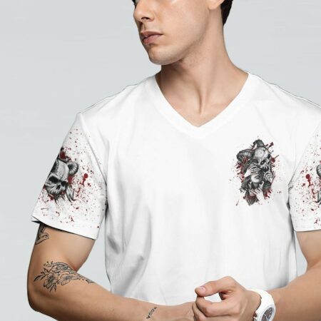 FROM OUR FIRST KISS SKULL COUPLE ALL OVER PRINT - YHLN0501232