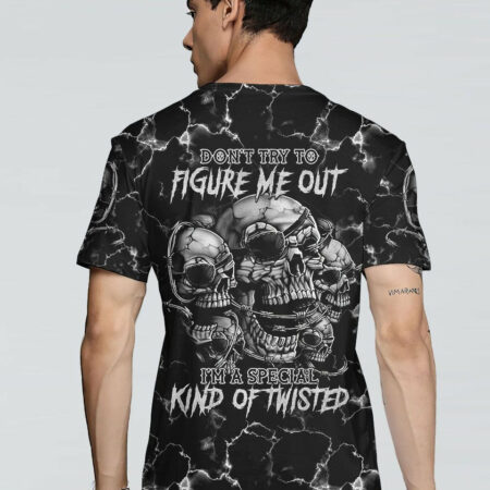 DON'T TRY TO FIGURE ME OUT MAD SKULL ALL OVER PRINT - TLTM1512223