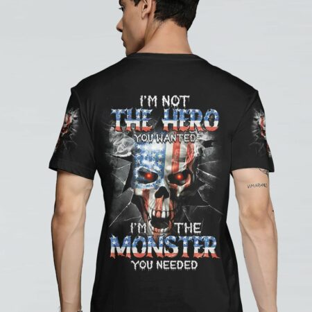 I'M NOT THE HERO SKULL ALL OVER PRINT - TLTM2511222