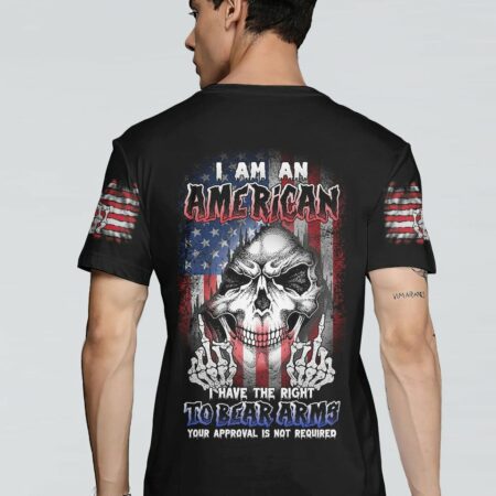 I AM AN AMERICAN REAPER FLAG ALL OVER PRINT - TLNZ1212224