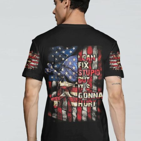 I CAN FIX STUPID HALF SKULL BONES ALL OVER PRINT - TLNZ2311221
