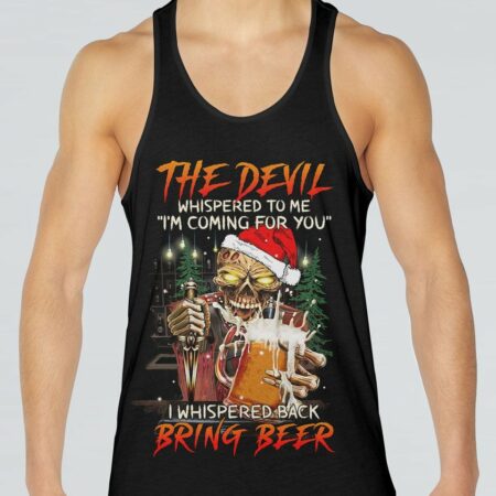 BRING BEER SKULL CHRISTMAS ALL OVER PRINT - TLTW1711221