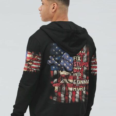 I CAN FIX STUPID HALF SKULL BONES ALL OVER PRINT - TLNZ2311221