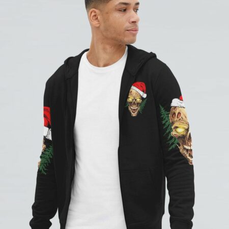 BRING BEER SKULL CHRISTMAS ALL OVER PRINT - TLTW1711221