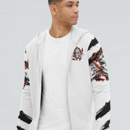 DON'T TRY TO FIGURE ME TORN SKULL ALL OVER PRINT - TLTM1411222